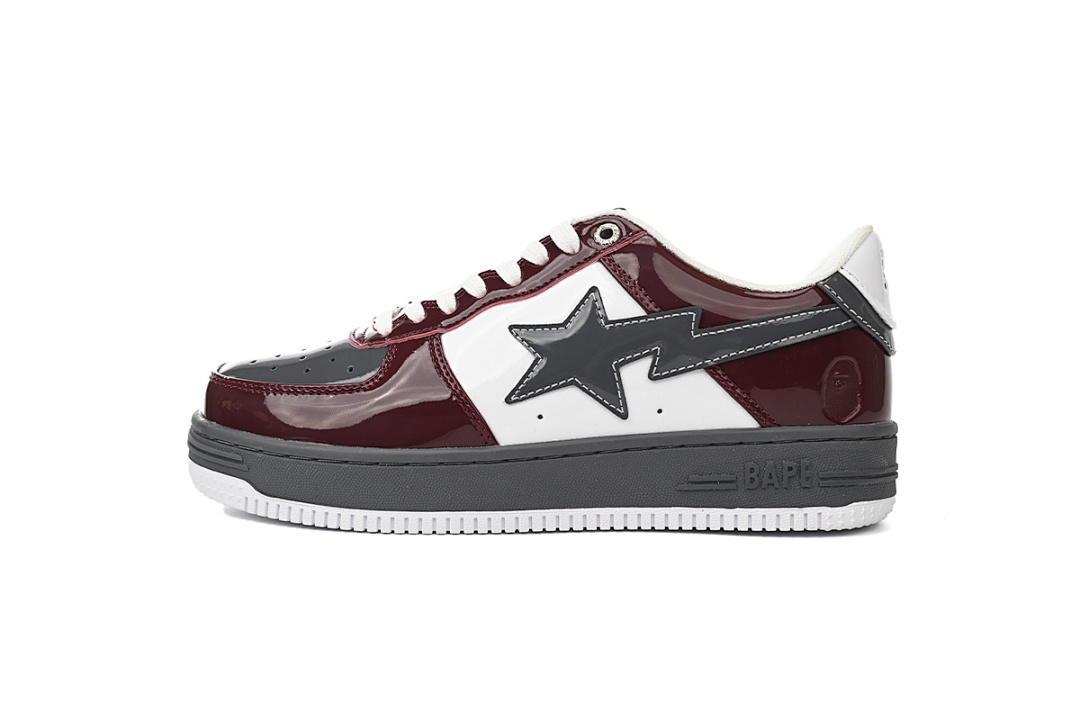  A Bathing Ape Bape Sta Low Sprinkle Red 1180-191-0096