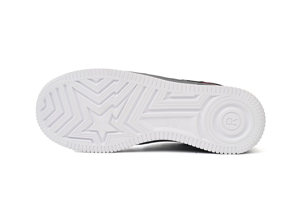  A Bathing Ape Bape Sta Low Sprinkle Red 1180-191-0096