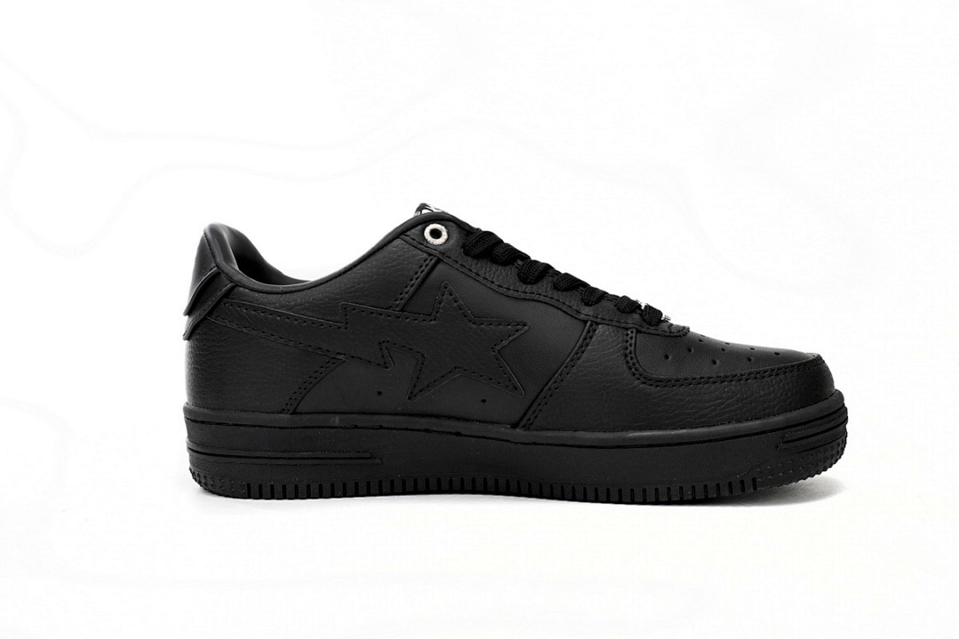 A Bathing Ape Bape Sta Low Black  1J30 -191- 013 