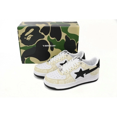  A Bathing Ape Bape Sta Low White Snake Skin Pattern  1I80 191 009 02