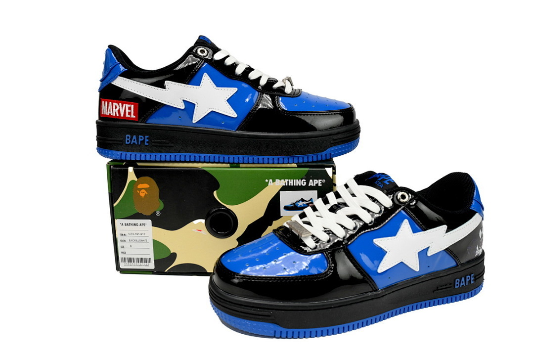 A Bathing Ape Bape Sta Low Venom O1I73-191-917 