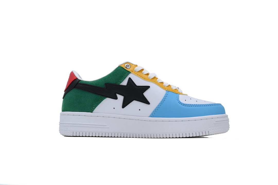 A BATHING APE Bapesta Colorblock 1H20-191-048