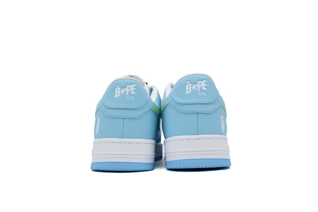 A BATHING APE Bapesta Blue Green 1H70-191-005
