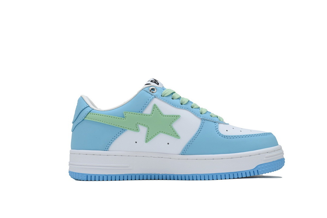 A BATHING APE Bapesta Blue Green 1H70-191-005