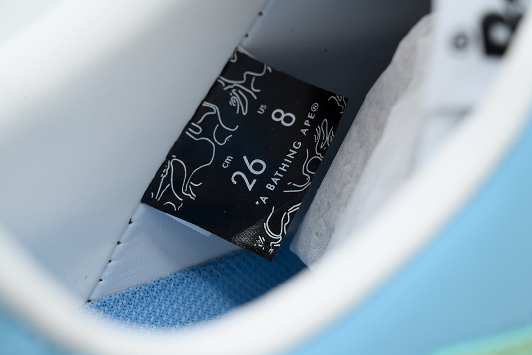 A BATHING APE Bapesta Blue Green 1H70-191-005