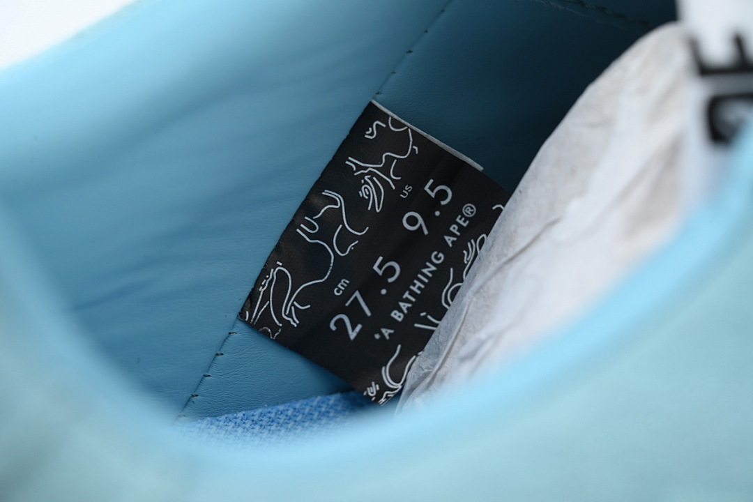 A BATHING APE Bapesta Light Blue 1H70-191-004