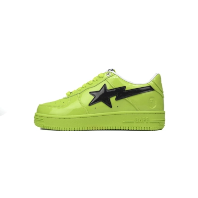 A BATHING APE Bapesta Fluorescent Green 1H70-101-001 01