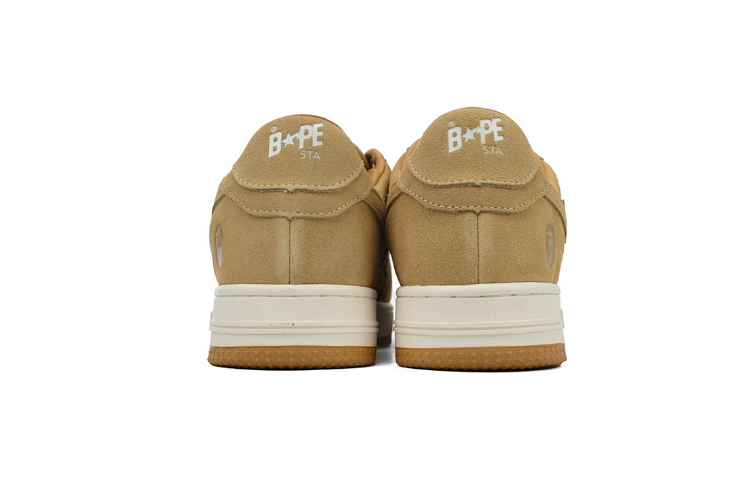 A BATHING APE Bapesta Tan Suede 1H70-191-004