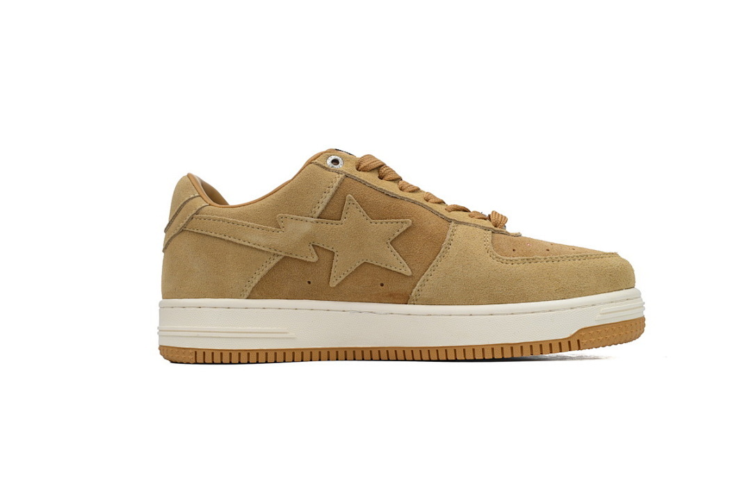 A BATHING APE Bapesta Tan Suede 1H70-191-004