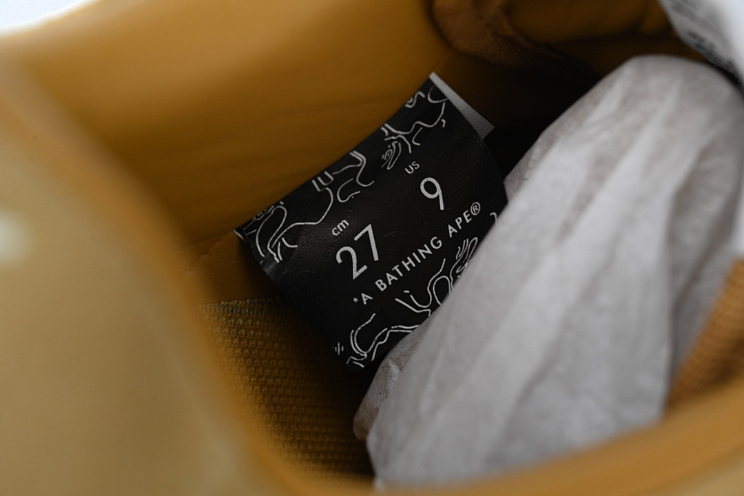 A BATHING APE Bapesta Tan Suede 1H70-191-004