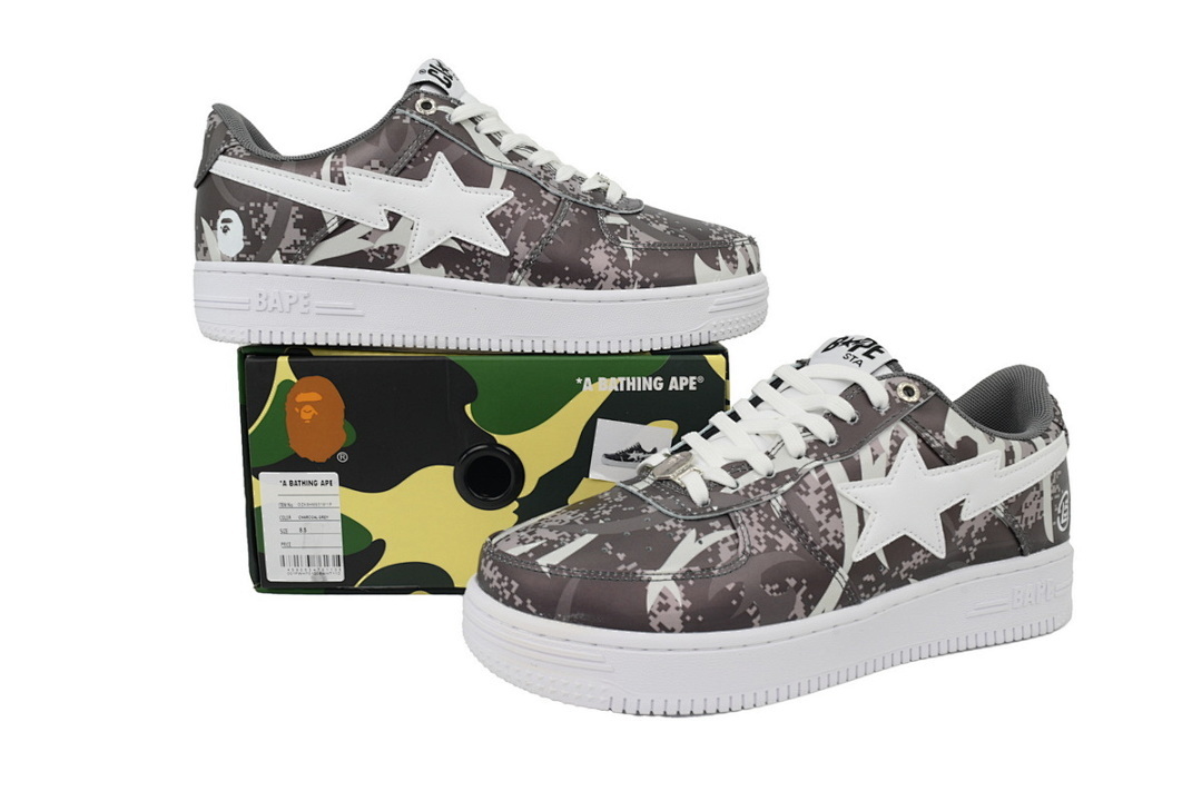  A BATHING APE Dark Gray Camouflage OZX-SHM931- 911P