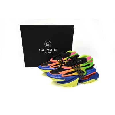 FC God Batch BALMAIN Multikolor Buty sportowe Colorful YM1VJ309 02
