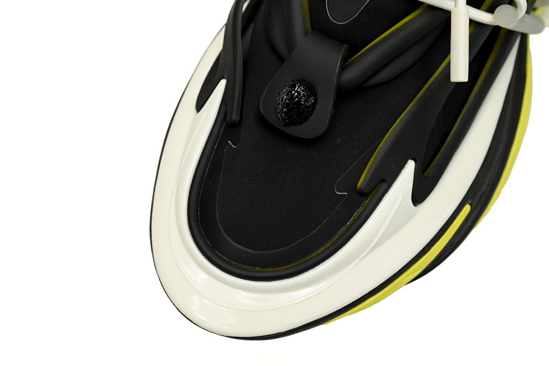 FC God Batch BALMAIN Multikolor Buty sportowe Black And Yellow YM1VJ309