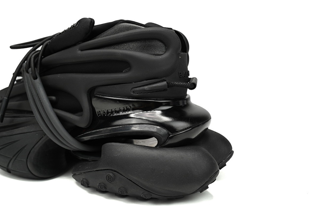 FC God Batch BALMAIN Multikolor Buty sportowe Black YM1VJ309