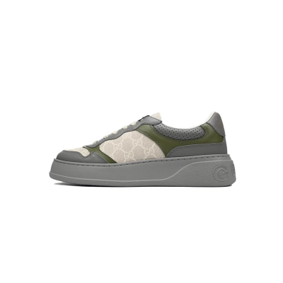 FC God Batch Gucci Grey & Green GG Platform  01
