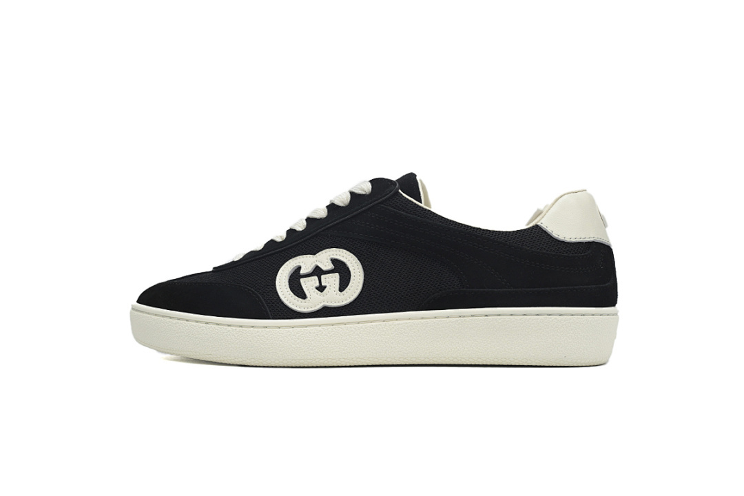 FC God Batch Gucci Black Interlocking G Low-Top