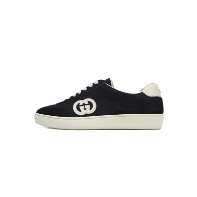 FC God Batch Gucci Black Interlocking G Low-Top 01