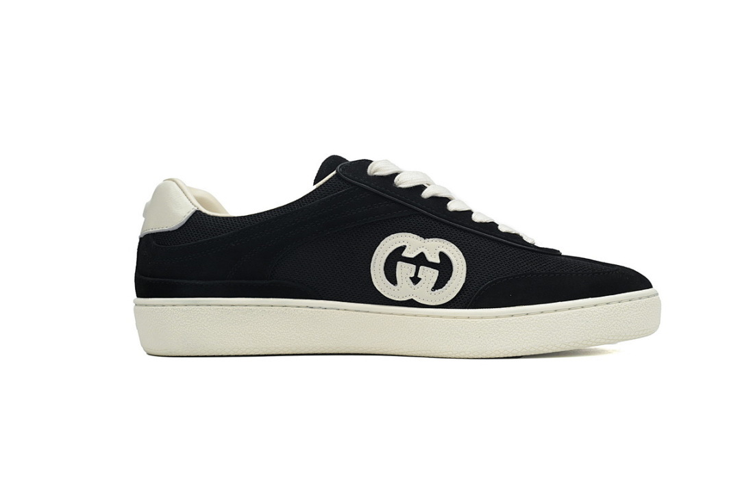 FC God Batch Gucci Black Interlocking G Low-Top