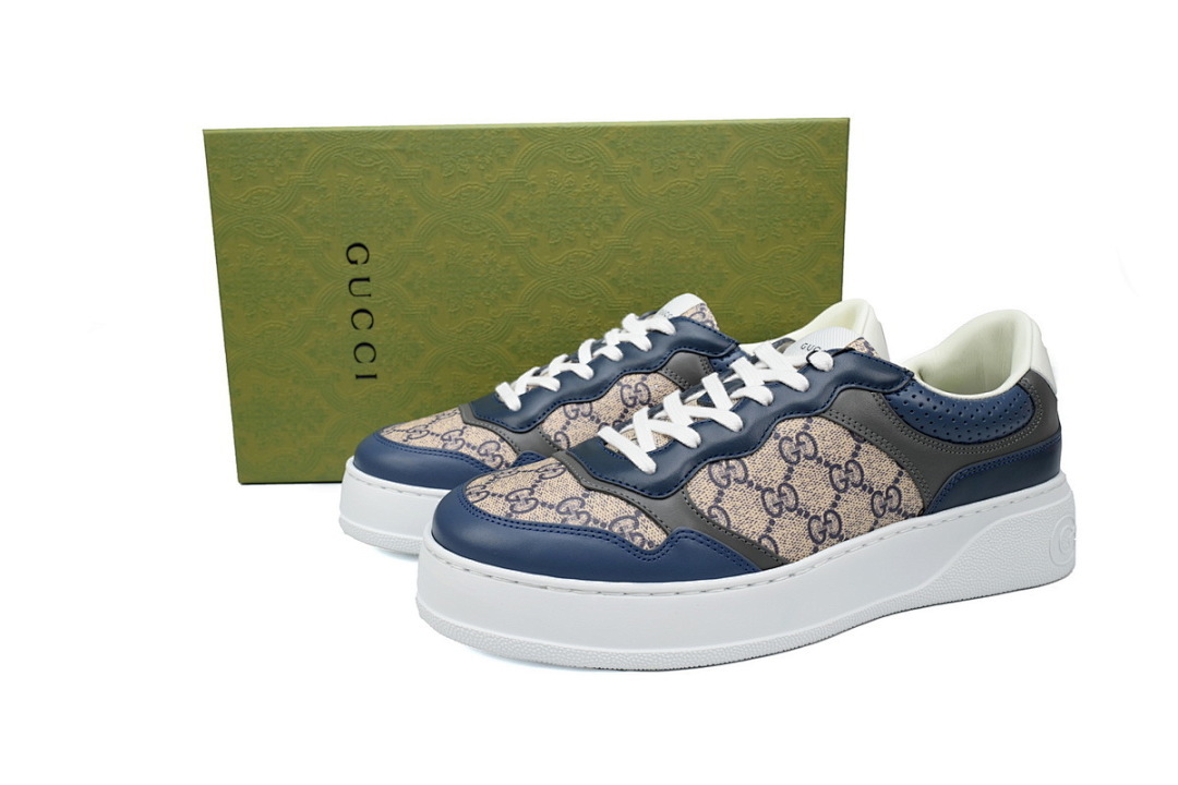 FC God Batch Gucci Blue & Grey GG Platform 