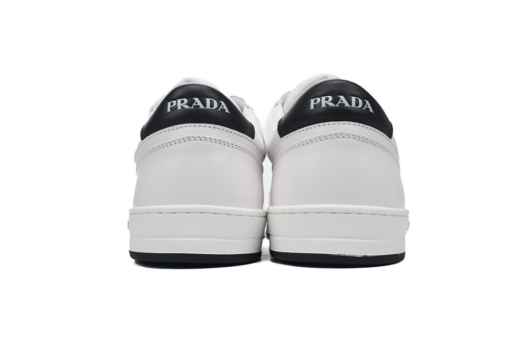 FC God Batch Prada Triangle Logo White & Black 