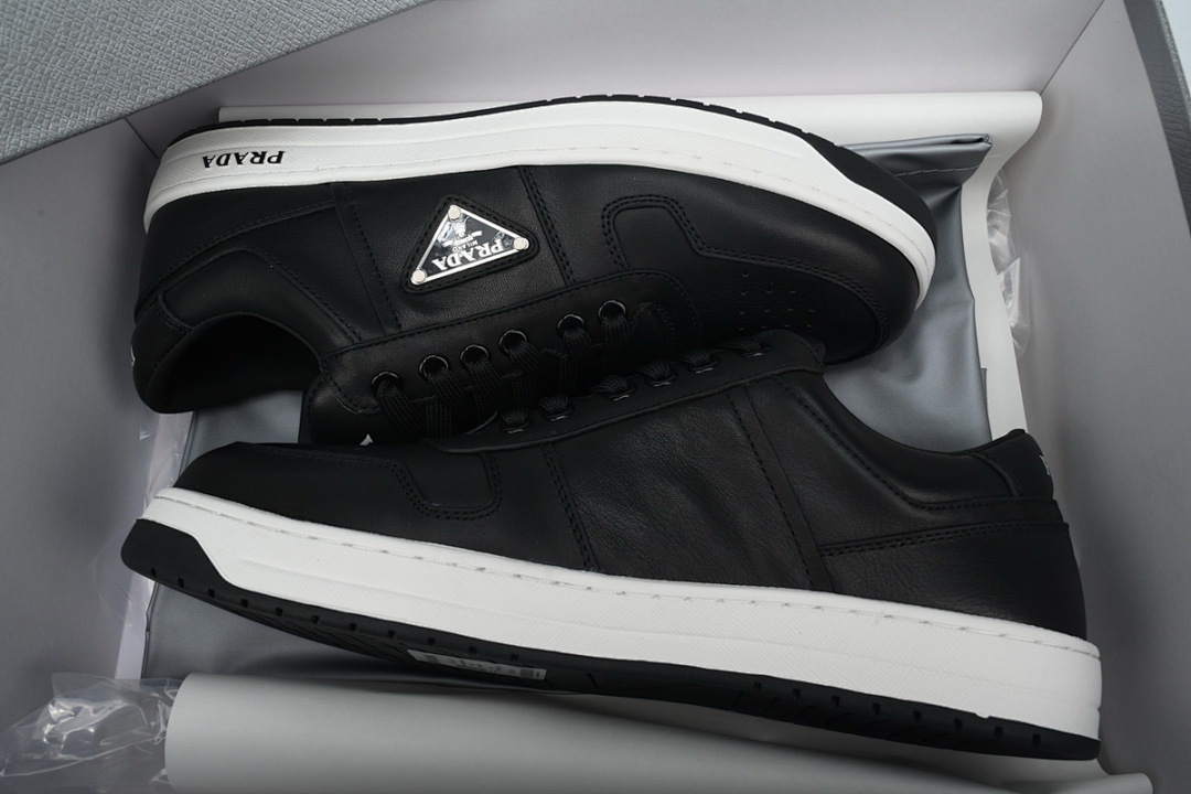 FC God Batch Prada Downtown Low Sneakers Black