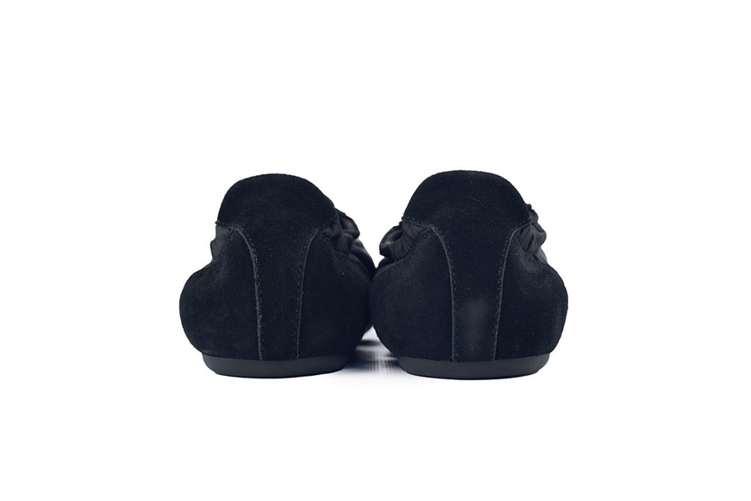 FC God Batch Prada Black Low-Top Lace-Up