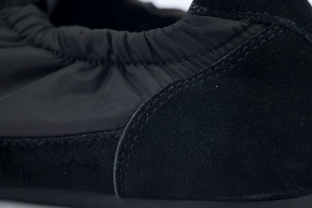 FC God Batch Prada Black Low-Top Lace-Up