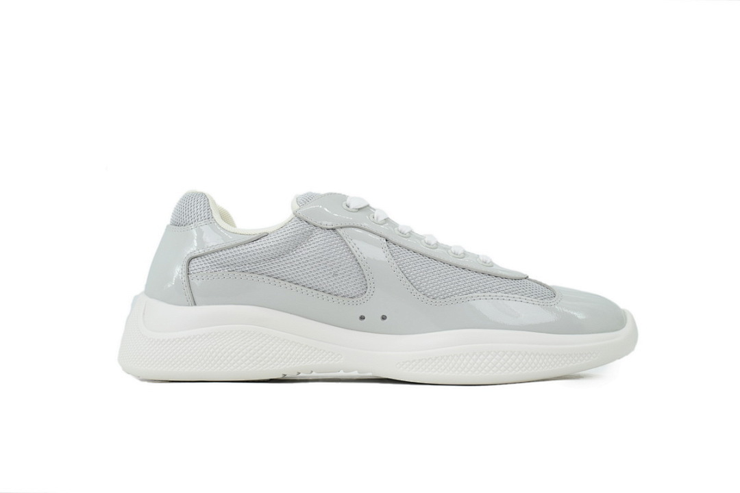 FC God Batch Prada Light Grey Patent & Mesh