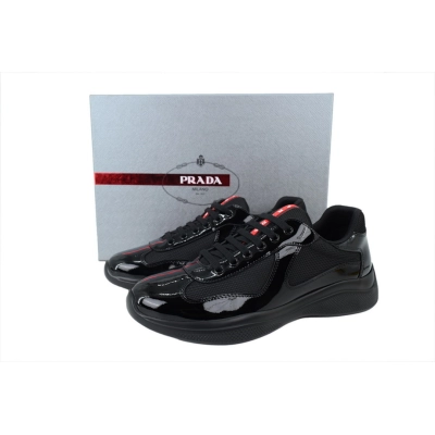 FC God Batch Prada Black Patent & Mesh 02