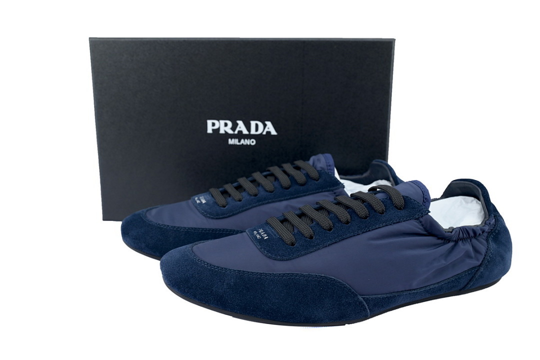 FC God Batch Prada Navy Low-Top  Sleek & Timeless