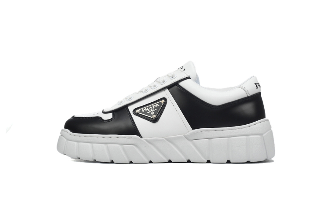 FC God Batch Prada Black & White Chunky Platform