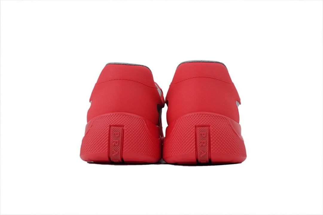 FC God Batch Prada Red Leather & Mesh