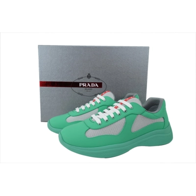 FC God Batch Prada Mint Green Leather & Mesh  02