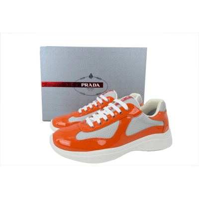 FC God Batch Prada Orange Patent & Mesh  02