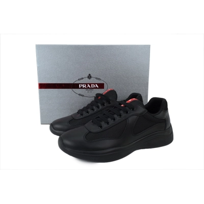 FC God Batch Prada Black Leather & Mesh 02