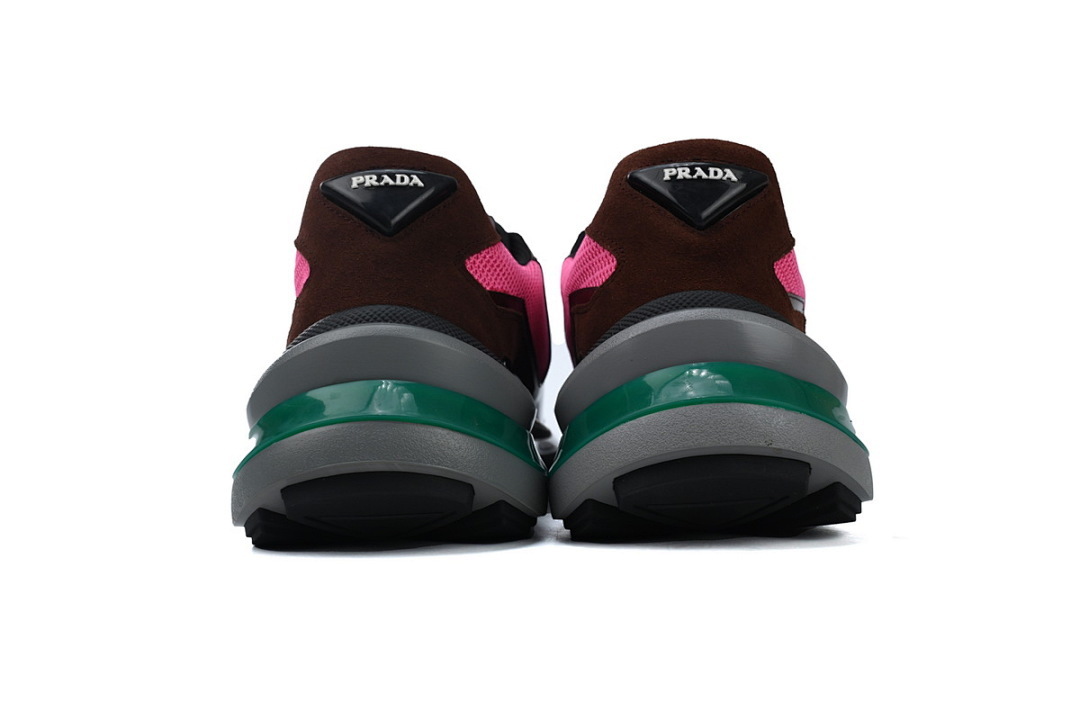 FC God Batch Prada Sneakers Black Wine Red