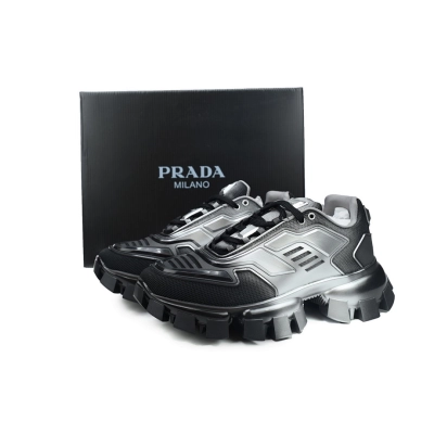 FC God Batch Prada Sneakers Black Gray White 02