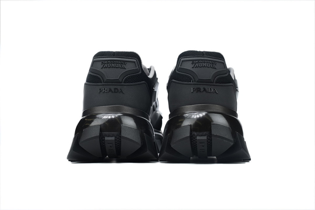 FC God Batch Prada Sneakers Black Gray White