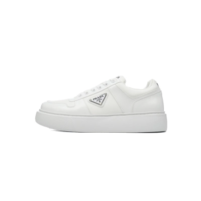 FC God Batch Prada White Leather Low-Top 01