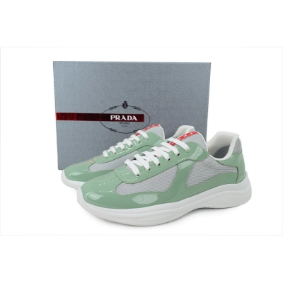 FC God Batch Prada Light Green Patent & Mesh 02