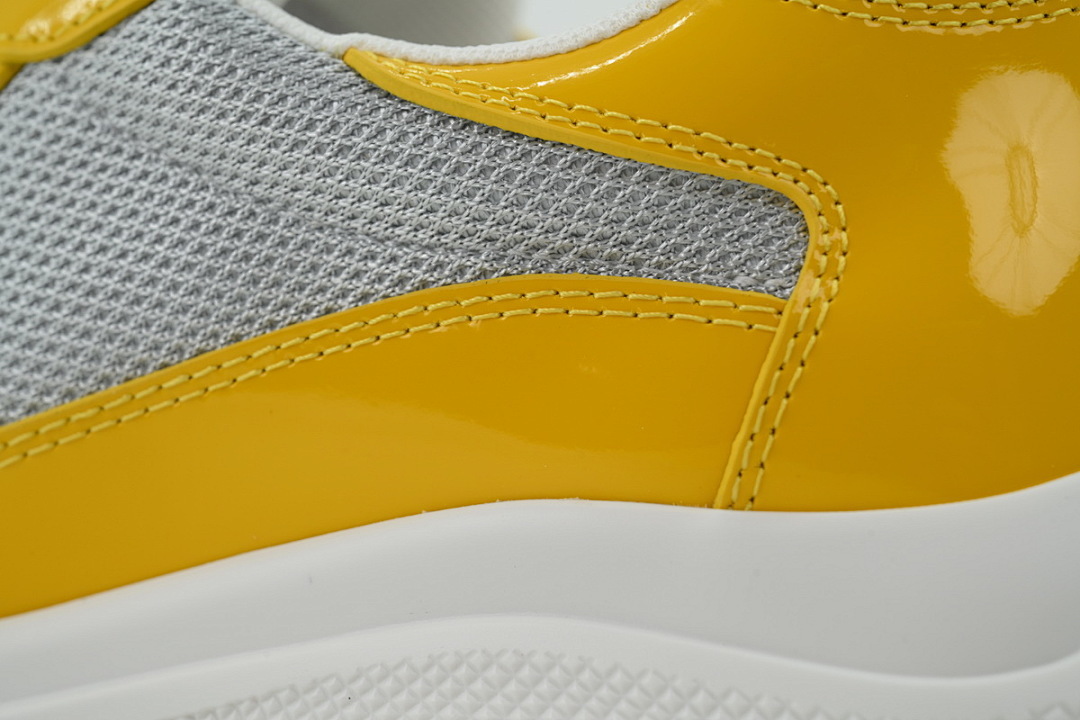 FC God Batch Prada Yellow Patent & Mesh
