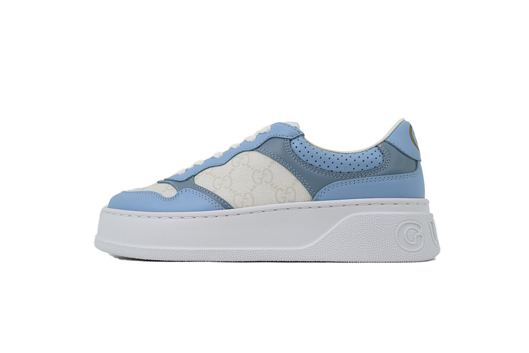 FC God Batch Gucci Light Blue & Beige GG Platform