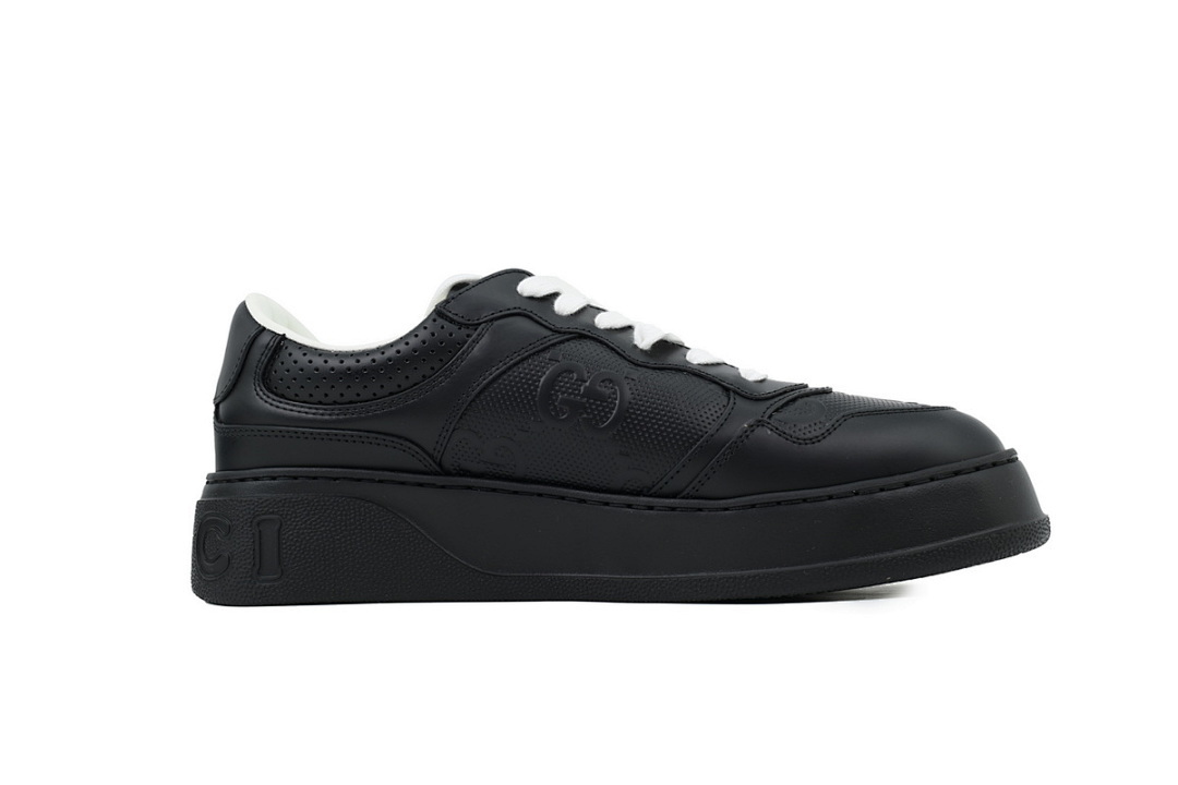 FC God Batch Gucci All-Black GG Platform