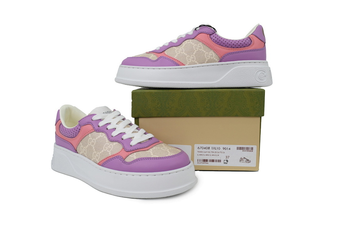 FC God Batch Gucci Pastel Pink & Beige GG Platform