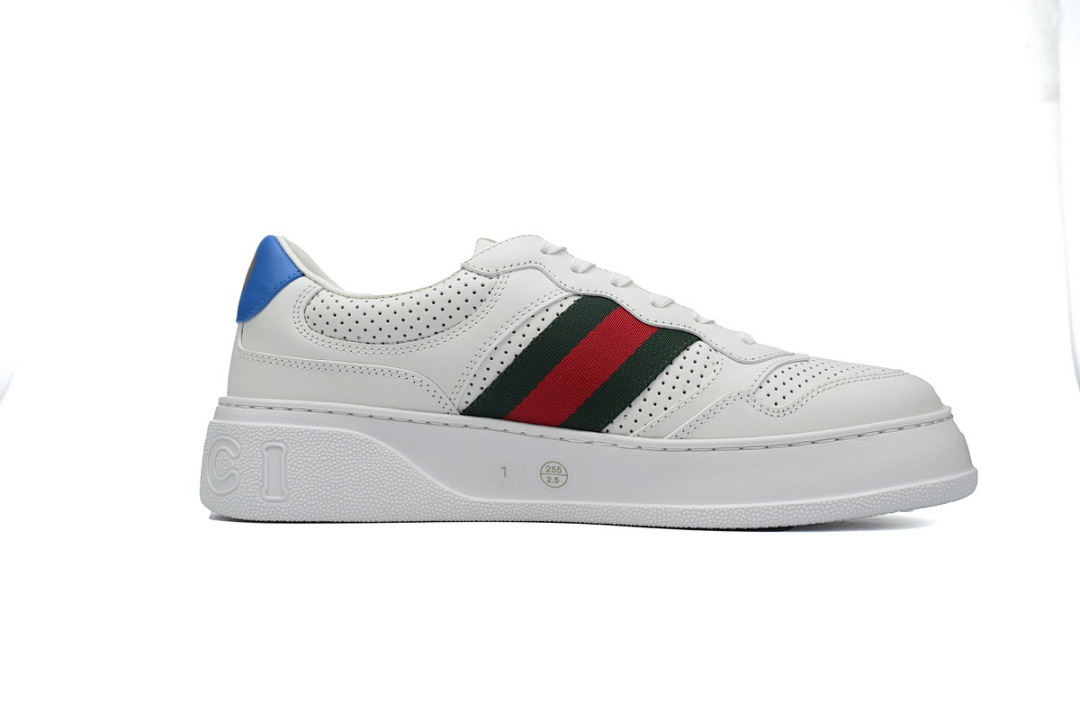 FC God Batch Gucci White Leather Chunky Low-Top 