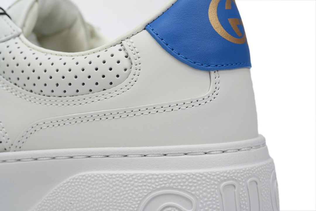 FC God Batch Gucci White Leather Chunky Low-Top 