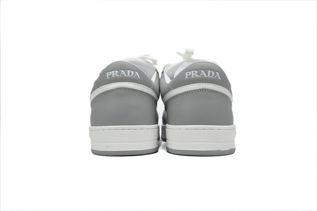 FC God Batch Prada Downtown Low Sneakers Grey White