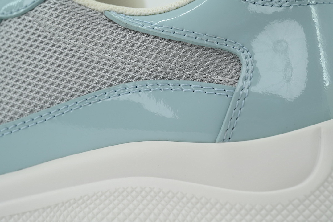 FC God Batch Prada Light Blue Patent & Mesh 