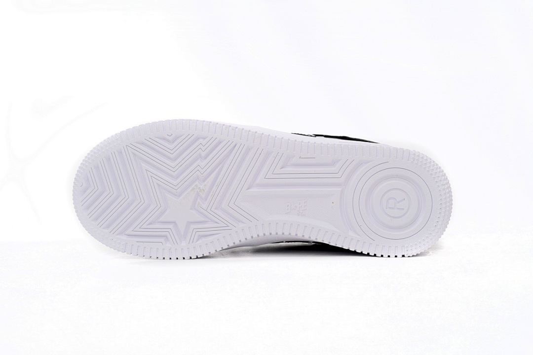 A Bathing Ape Bape Sta Low Black Grey Baolan 1H20 191 046 