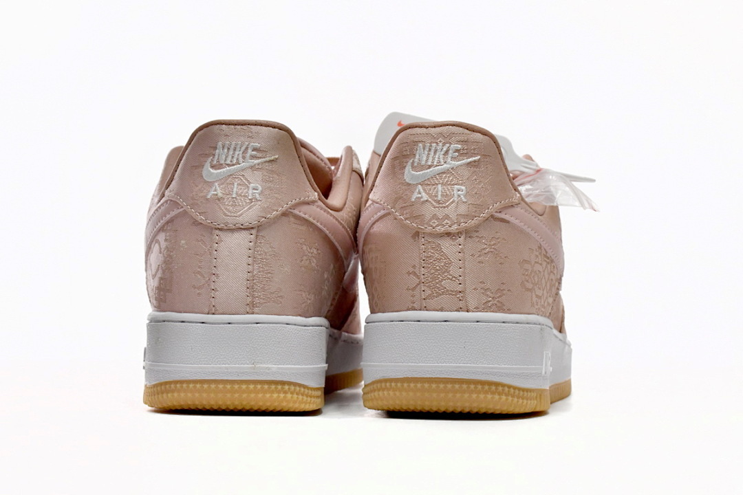  CLOT x Nike Air Force 1 Low Premium Rose Gold Silk CJ5290-600